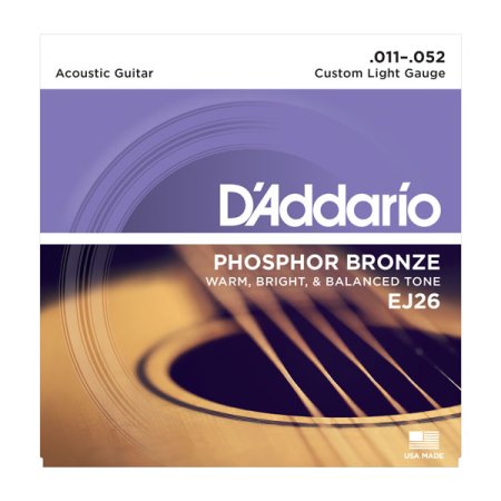 D'Addario EJ26 Набор 6 струн для акустической гитары