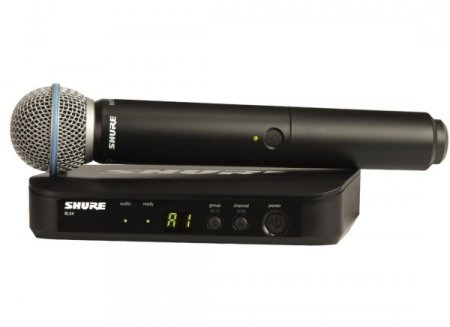 Shure BLX24E/B58 M17 Радиосистема вокальная с капсюлем динамического микрофона BETA 58