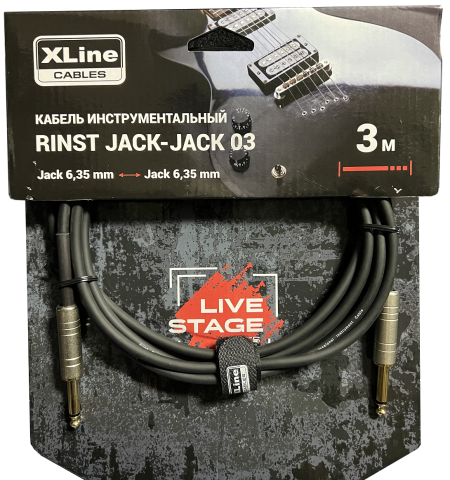 Xline Cables RINST JACK-JACK 03 Кабель инструментальный