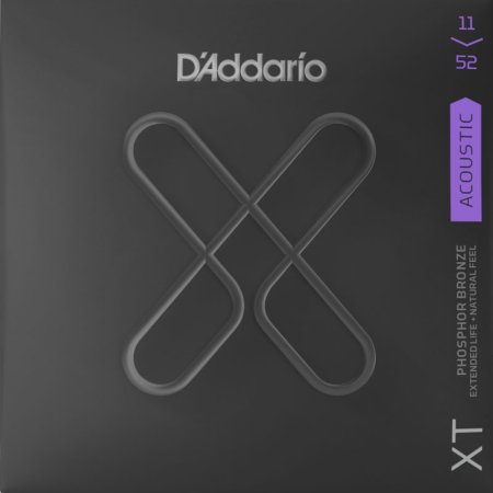 D'Addario XTAPB1152 Набор 6 струн для гитары акустик с покрытием XT