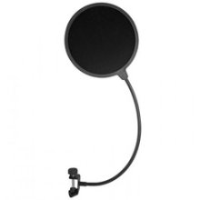 Bespeco FPOP01 Регулируемый ветрозащитный экран для микрофона на гусиной шее с креплением на стойку