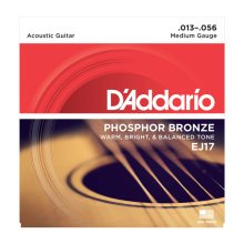 D'Addario EJ17 Набор 6 струн для акустической гитары