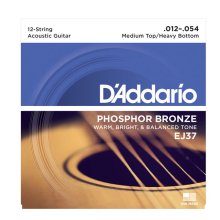 D'Addario EJ37 Набор 12 струн для акустической гитары