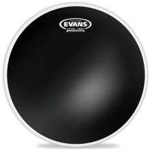 Evans TT15CHR Пластик для барабана Black Chrome 15", двухслойный, черный хром