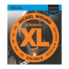 D'Addario EXL1605 Набор 5 струн для бас-гитары