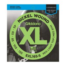 D'Addario EXL165-5 Набор 5 струн для бас-гитары