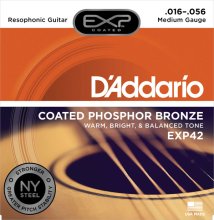 D'Addario EXP42 Набор 6 струн для акустической гитары