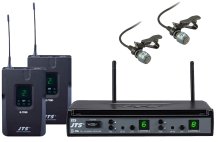 JTS E-7Du/E-7TBD+CM-501 Радиосистема двухканальная с двумя поясными передатчиками и петличными микрофонами