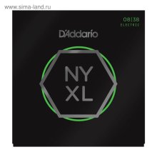 D'Addario NYXL0838 Набор струн для электрогитары, калибр 8-38
