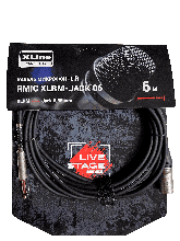 Xline Cables RMIC XLRM-JACK 06 Кабель микрофонный