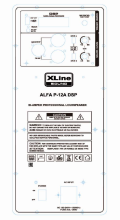 XLine ALFA P-12A DSP Акустическая система активная с DSP и Bluetooth