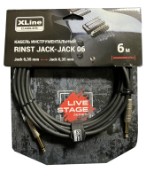 Xline Cables RINST JACK-JACK 06 Кабель инструментальный