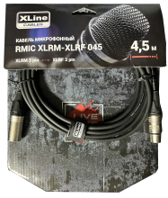 Xline Cables RMIC XLRM-XLRF 045 Кабель микрофонный