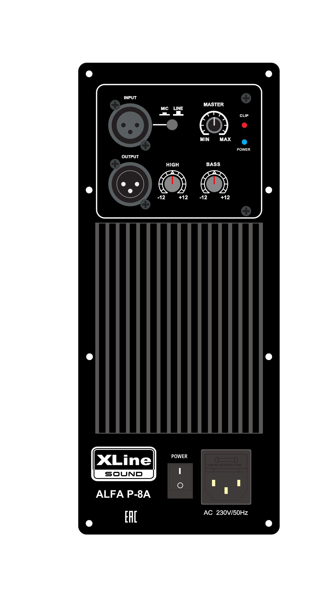 XLINE ALFA P-8A Акустическая система активная