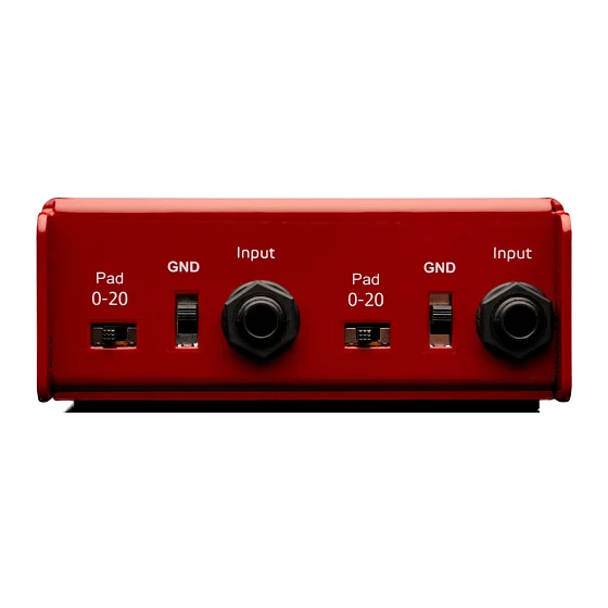 SWA D2mini Активный DI-Box, двухканальный